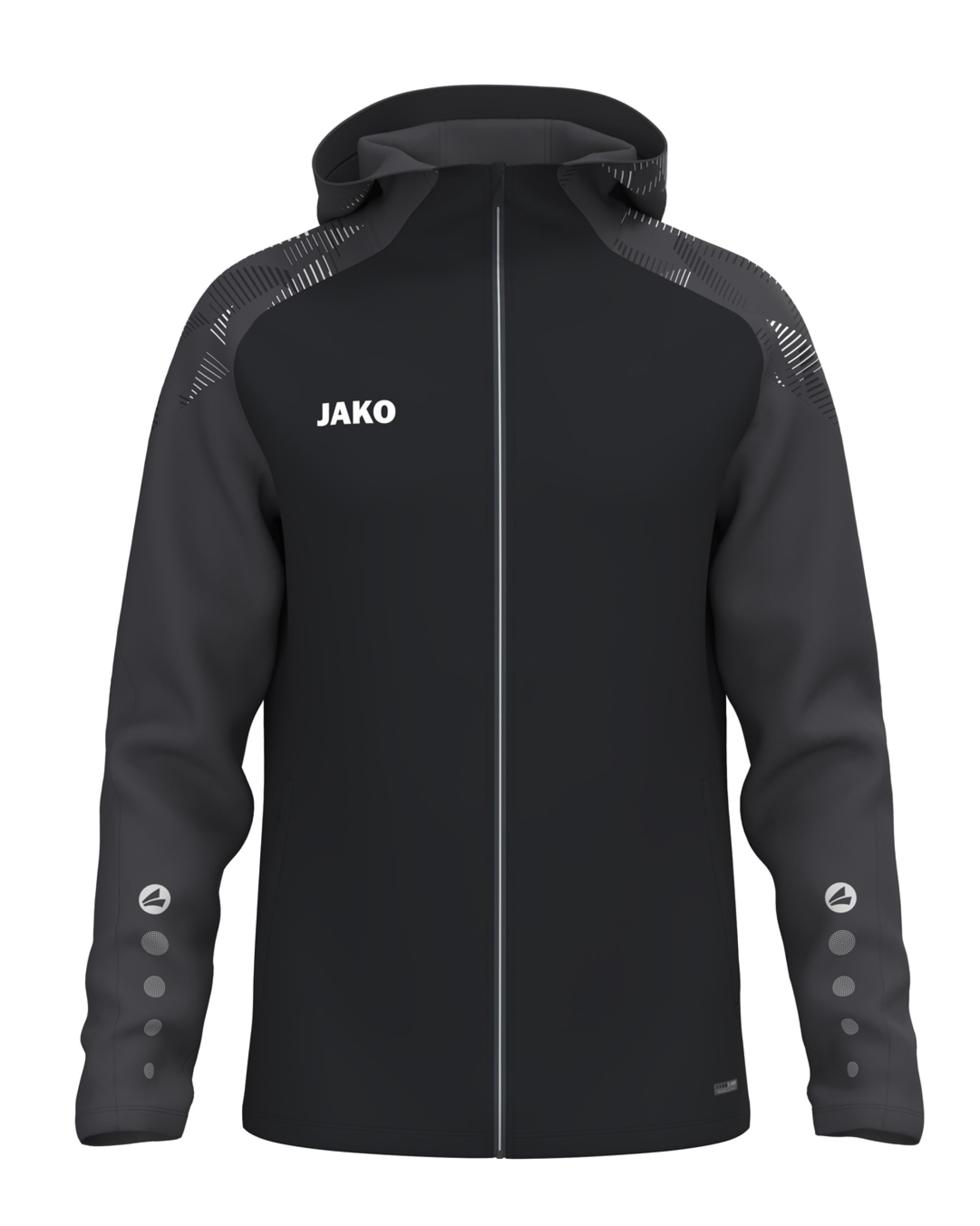 JAKO Kapuzenjacke Sonic – Sportjacke für Damen im dynamischen Style 100% Polyester, ideal für Sport und Alltag, optimale Passform