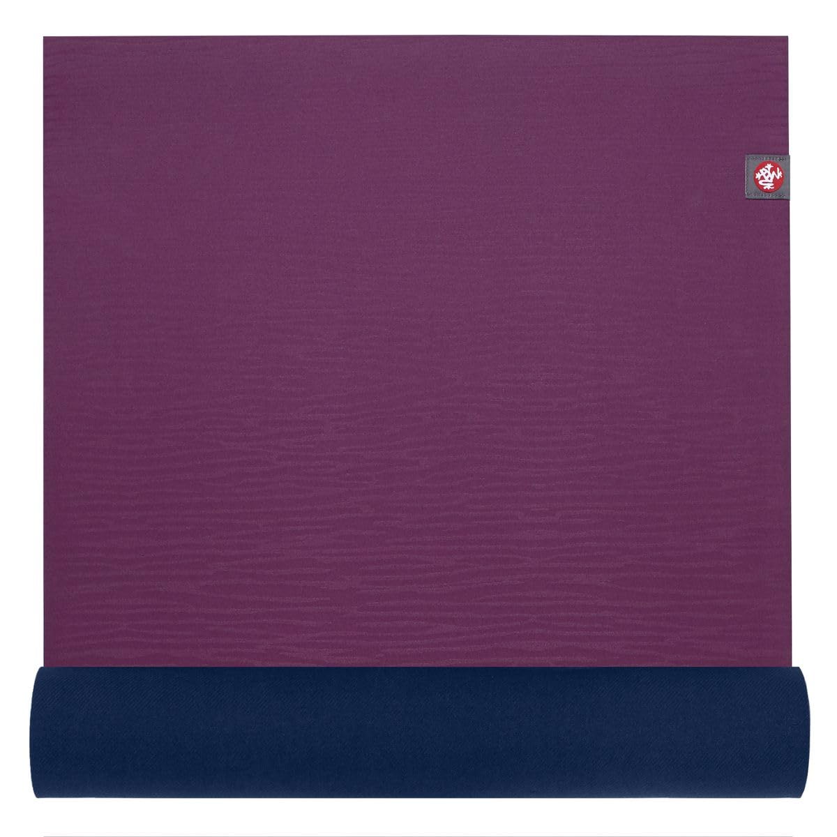 Manduka eKOlite Yoga Mat – Premium 4mm Thick Mat, Eco Friendly and Made from Natural Tree Rubber. Ultimate Catch Grip for Superior Traction, Dense Cushioning for Support and Stability in Yoga, Pilates