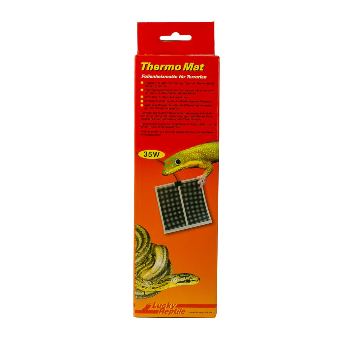 Lucky Reptile Thermo Mat Heizmatte für Terrarien, Wattstärke:20 Watt - 5