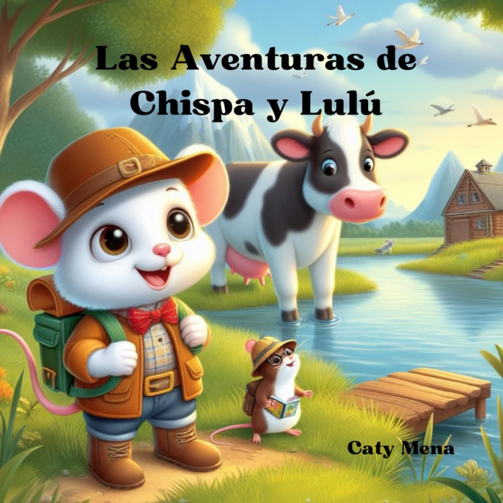 Las Aventuras de Chispa y Lulú: Cuento infantil de un ratón y una vaca: "Pequeñas Huellas y Grandes Aventuras" (Libros para niños en español | Cuentos ... | Educativos y Divertidos | Edad 0-8 años)