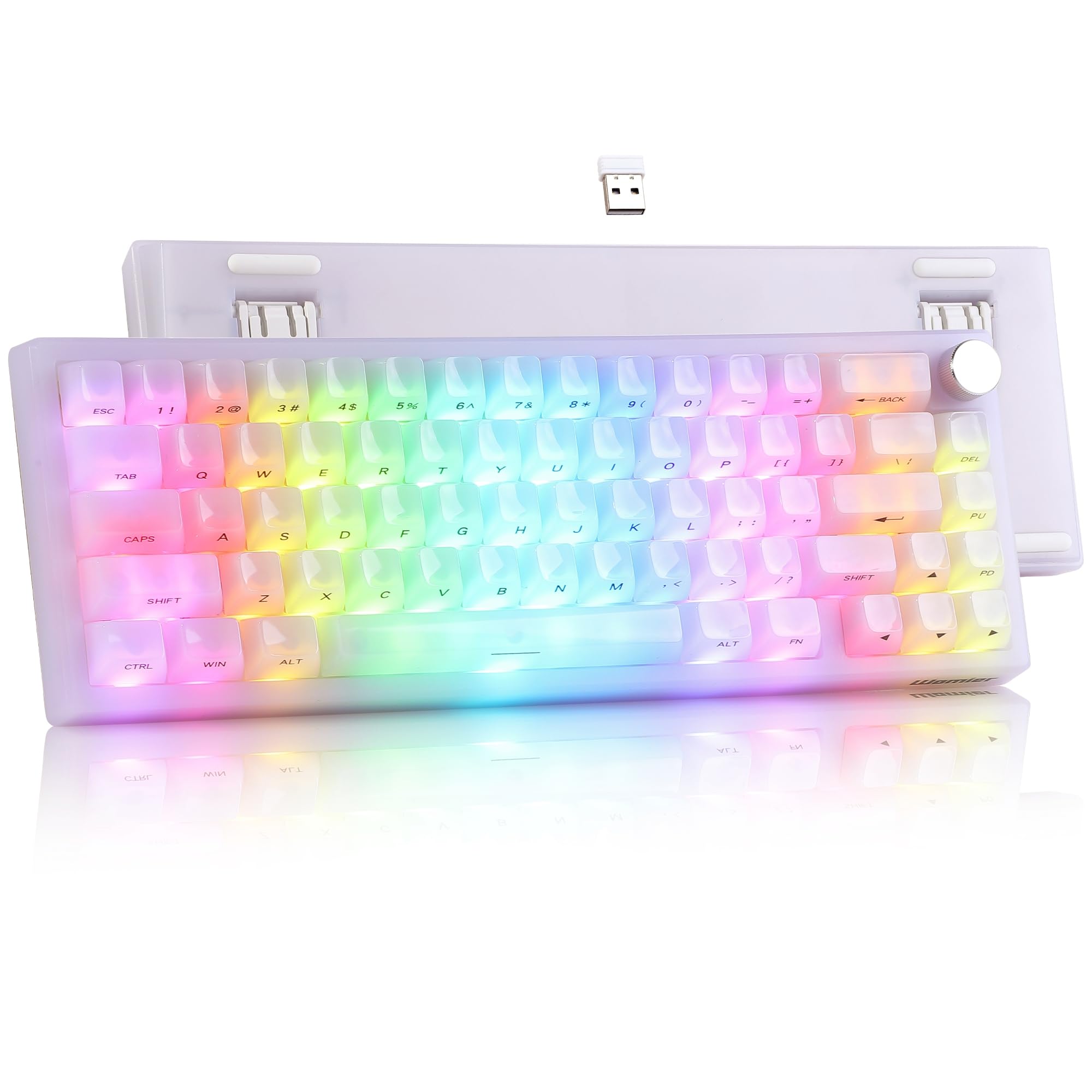Amazon.com: Womier Wireless 60% Gaming Keyboard with Dedicated