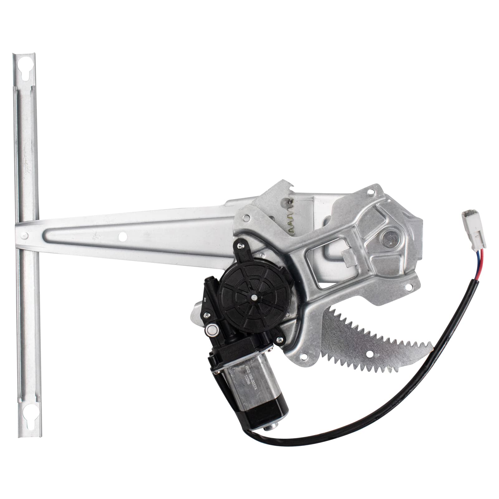 TRQ Rear Left Power Window Regulator &amp; Motor Assembly Drivers Side Compatible with 1998-2002 Honda Accord