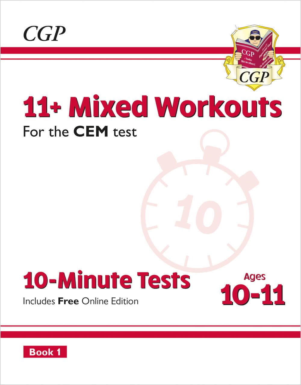 11+ CEM 10-Minute Tests: Mixed Workouts - Ages 10-11 Book 1 (with Online Edition): for the 2026 tests (CGP CEM 11+ Ages 10-11)