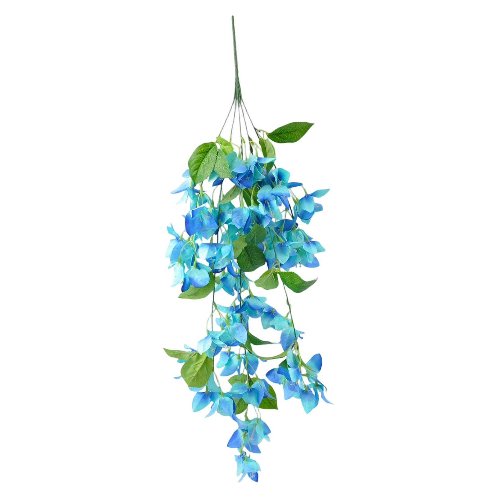 Wall Drape Artificial Bougainvillea Decor, 31.5 in Cascading Floral Branch for Indoor Wedding Party Display Area Artificial Bougainvillea Wall Drape Faux Flower Decor Cascading Floral Branch Silk Home
