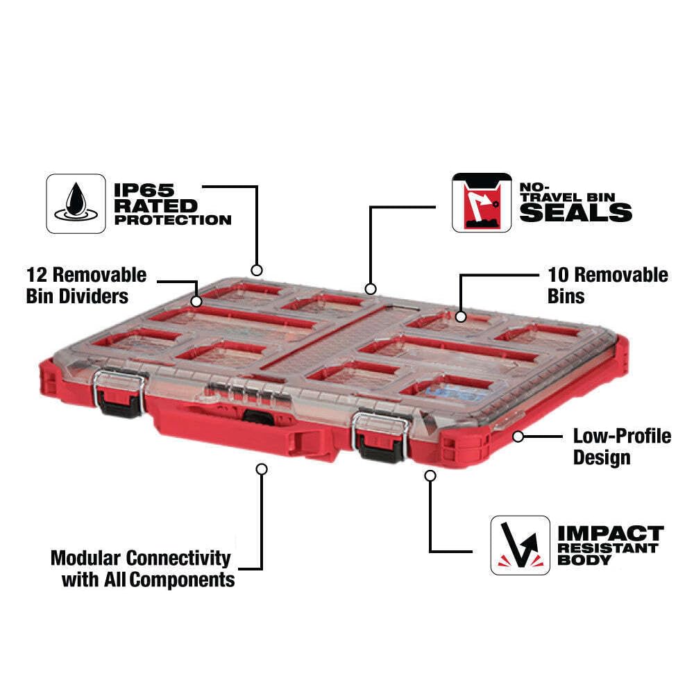 Portautensili Per Chiave Inglese Per Confezione Milwaukee N. 48-22-8436 - Foto 7