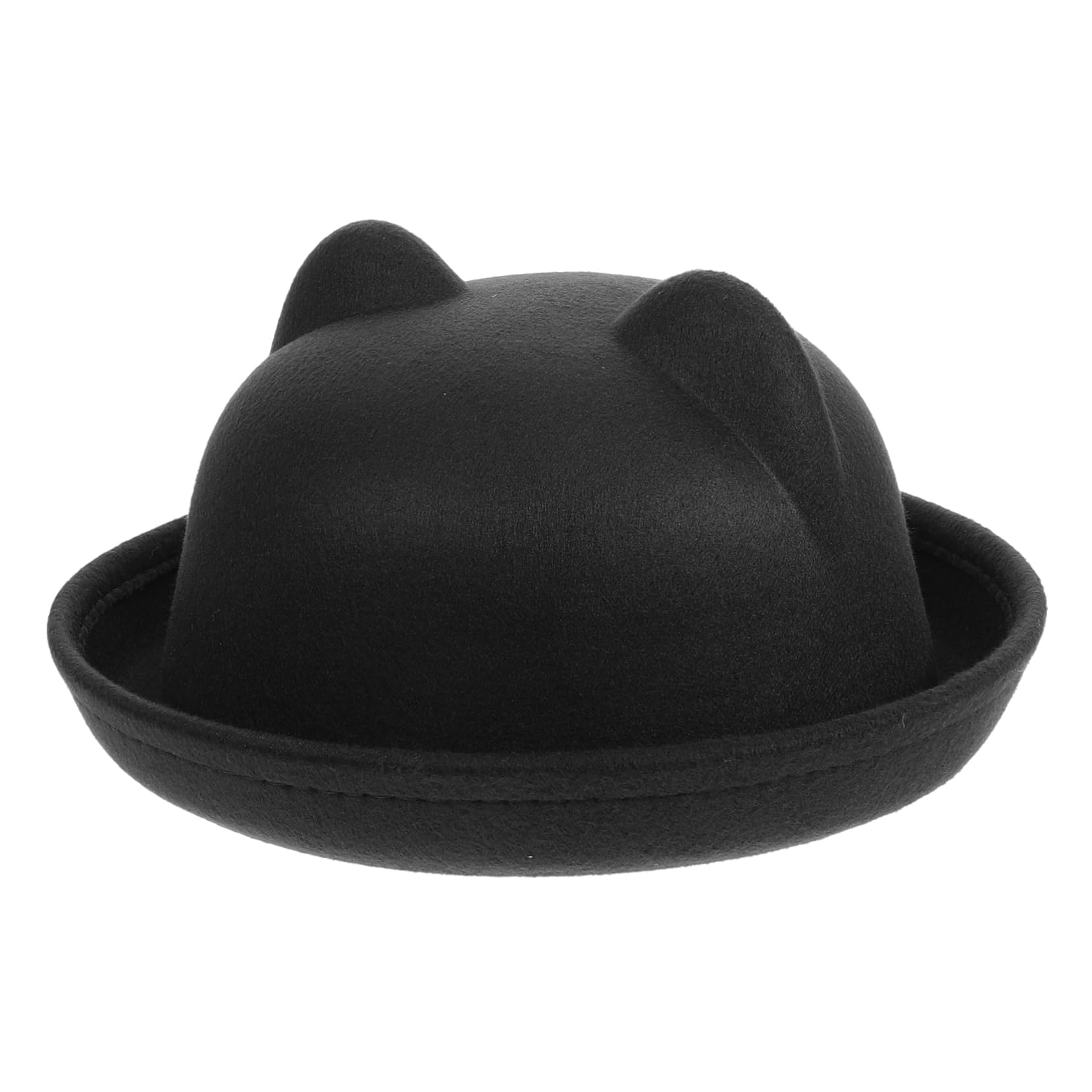 Ipetboom Cat Ear Top Hat Costume Accessory Adorable Steampunk Design for Dress Up Comfortable Material for Halloween Parties and Playful Outfits