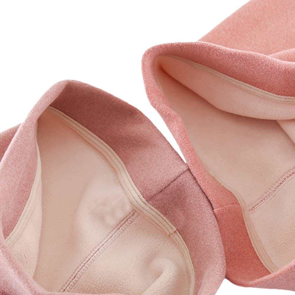 Pantalon Bas Thermique Enfants et Adolescentes 4 à 16 Ans Filles Doublure Polaire sous-Vêtements Thermiques Hiver Pyjama Doux et Chaud