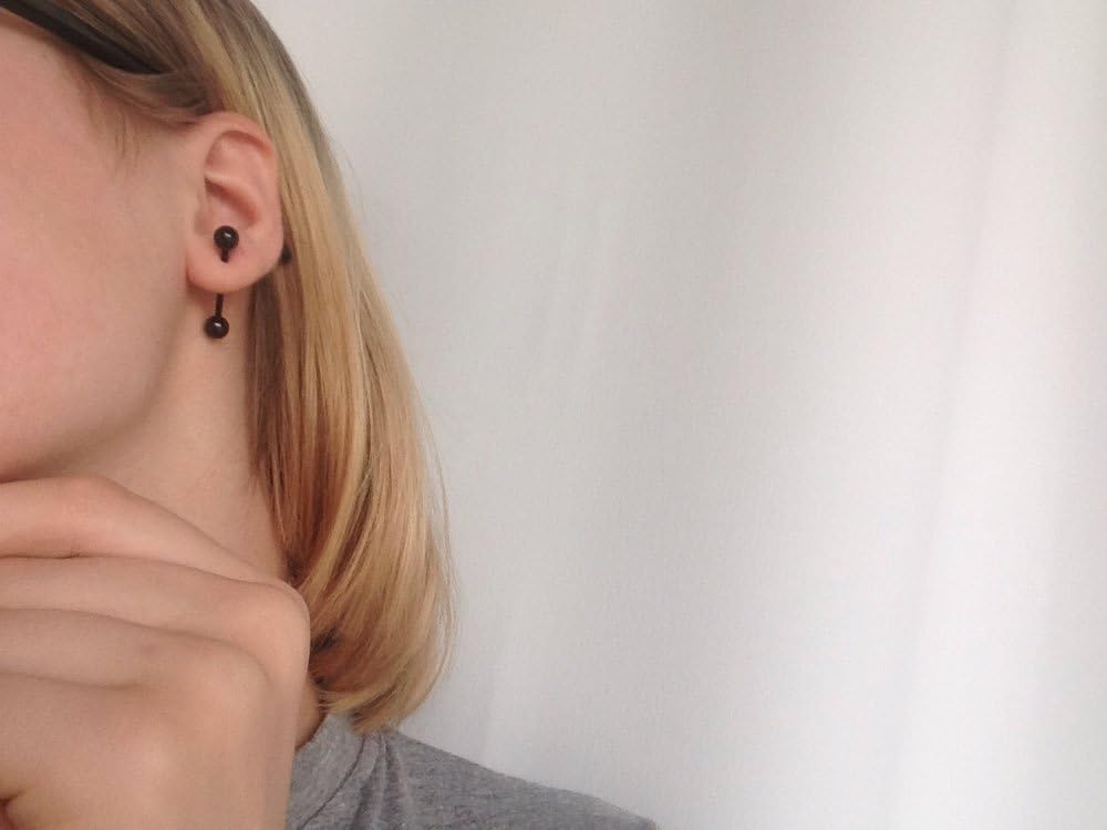 Briana Williams 14G Straight Barbell Tongue Rings for Women Stainless Steel Tongue Piercing Jewelry 12-18mm Bar Length for Nipple Rings Nipplerings Piercing - Image 6