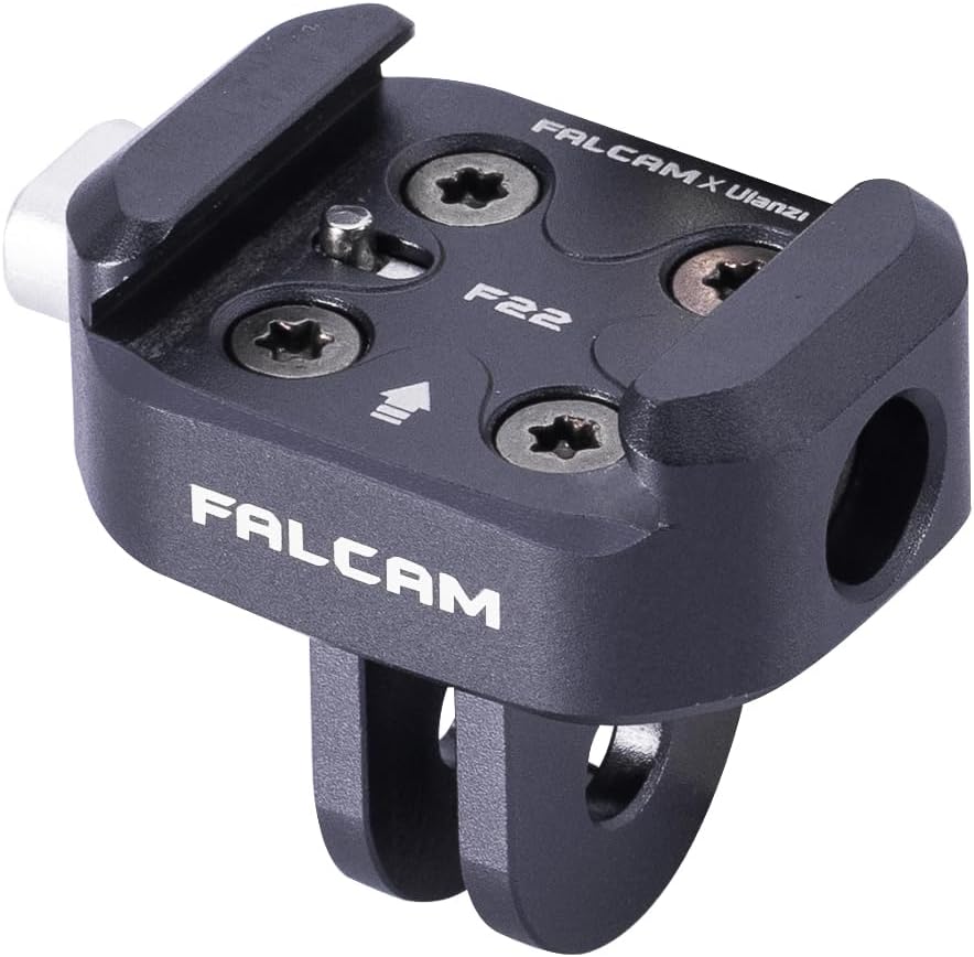 FALCAM F22 Quick Release Base for Gopro Action Camera,Double Ears Quick Mount Base-2552