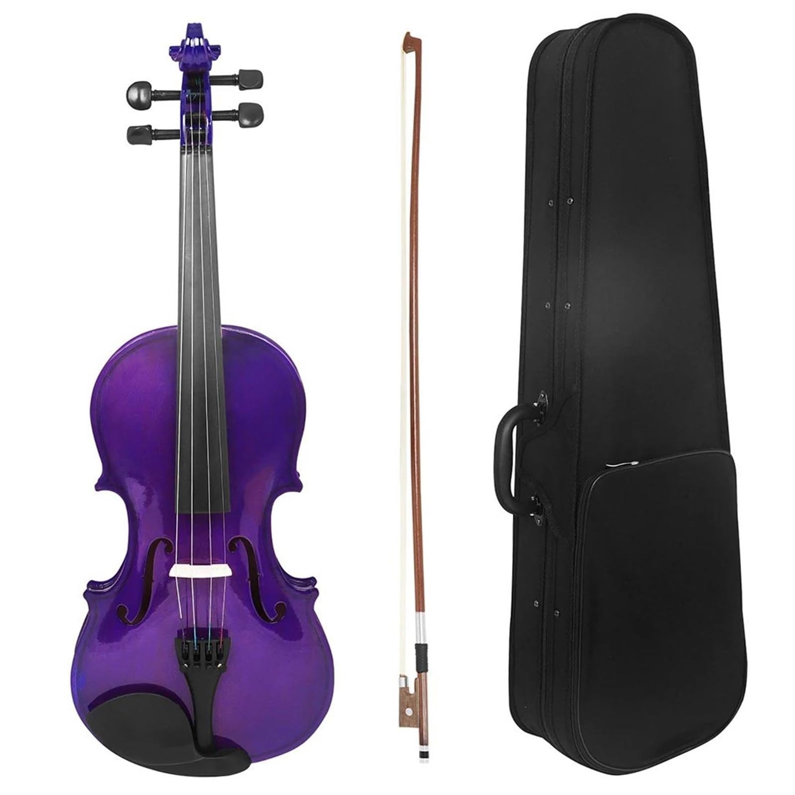 Violino Violino Professionale 4/4 Per Principianti Viola Strumento Musicale Con Custodia Archetto Accessori(Type1)