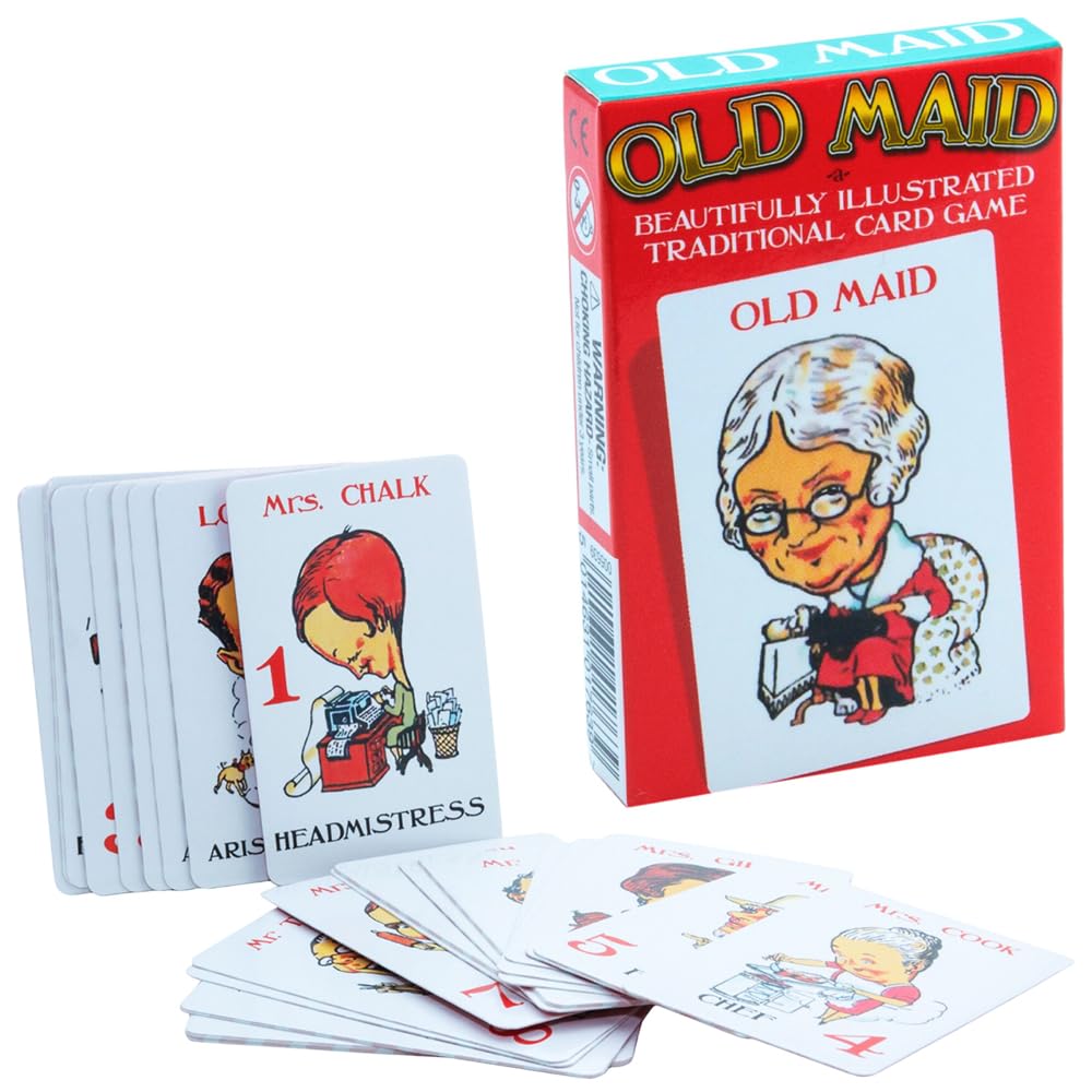 That's Crackers Old Maid Retro Card Game for Kids | Cracker Filler | Little Gift