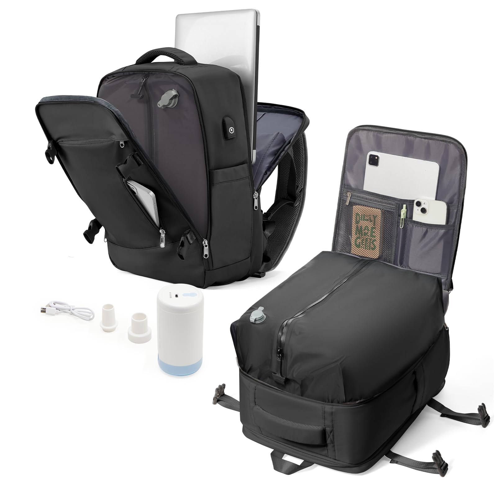 Reisrugzak Vliegtuigcabine Vacuümzak Vliegtuig Ryanair 40X20X25 Handbagage Waterdichte Handbagage Heren Dames Laptop Rugzakken  1524