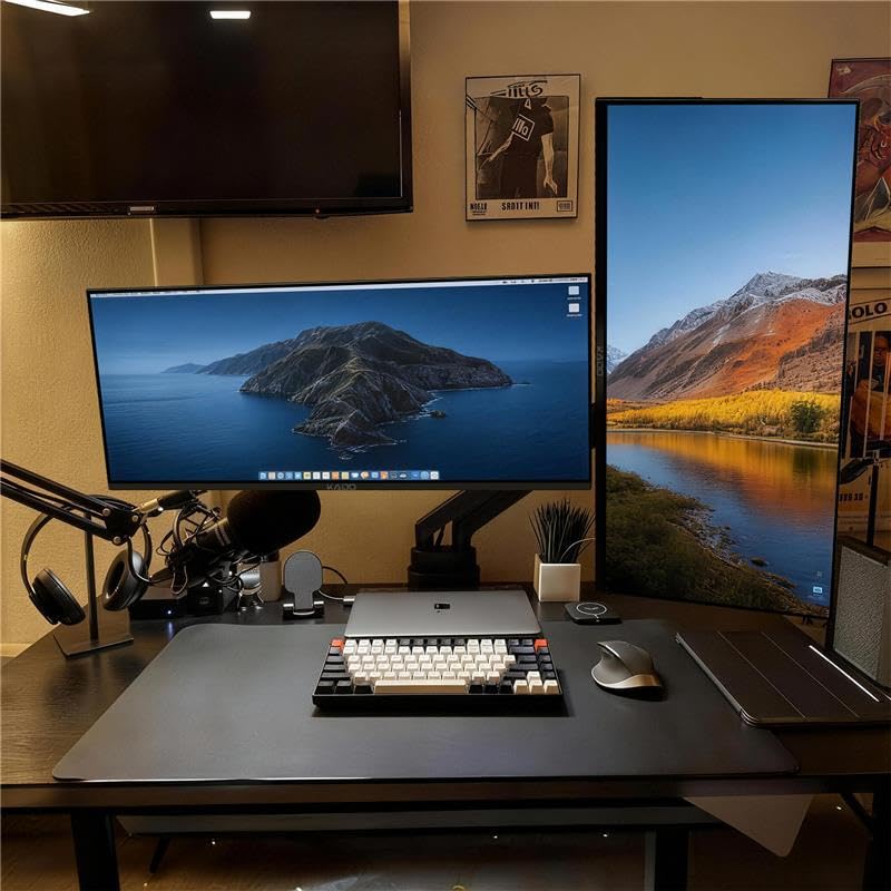 Image of Kado 2-Pack 34 inch 100Hz Ultrawide 21:9 3440x1440 WQHD Computer Monitor | 103% sRGB DisplayPort HDMI, Dual Gaming Monitor Setup,Stacked Gaming AMD FreeSync Premium, VESA Mount Built-in Speakers