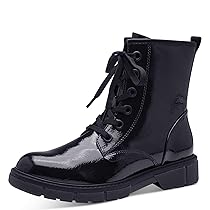 MARCO TOZZI 2-25282-41, Stivaletto Donna, Brevetto Viola, 39 EU