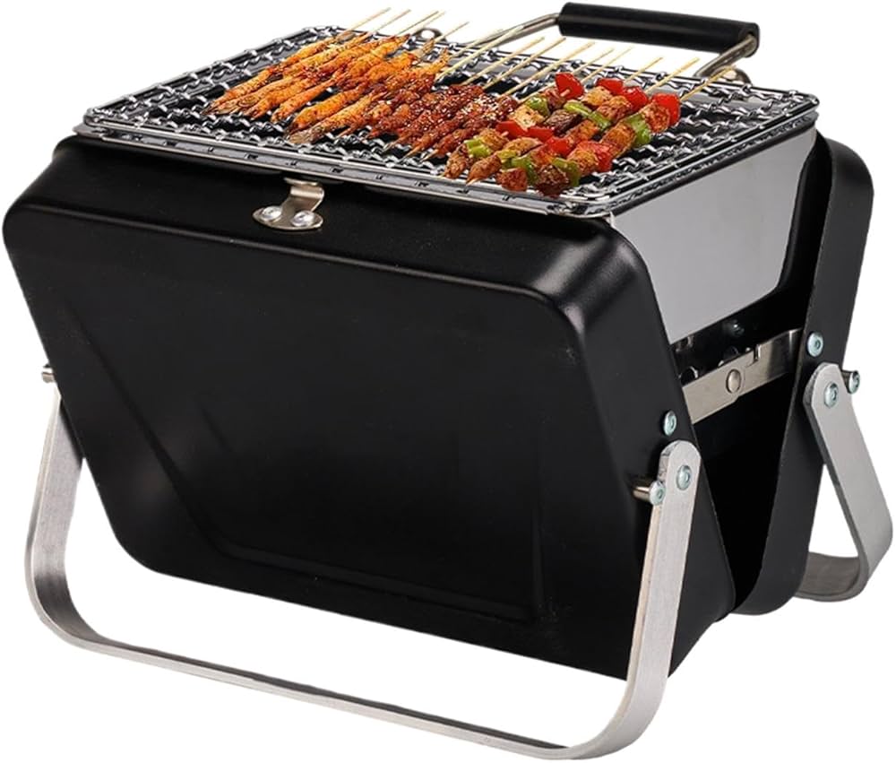 Amazon | バーベキューコンロ グリル V型 卓上グリル 焚き火台