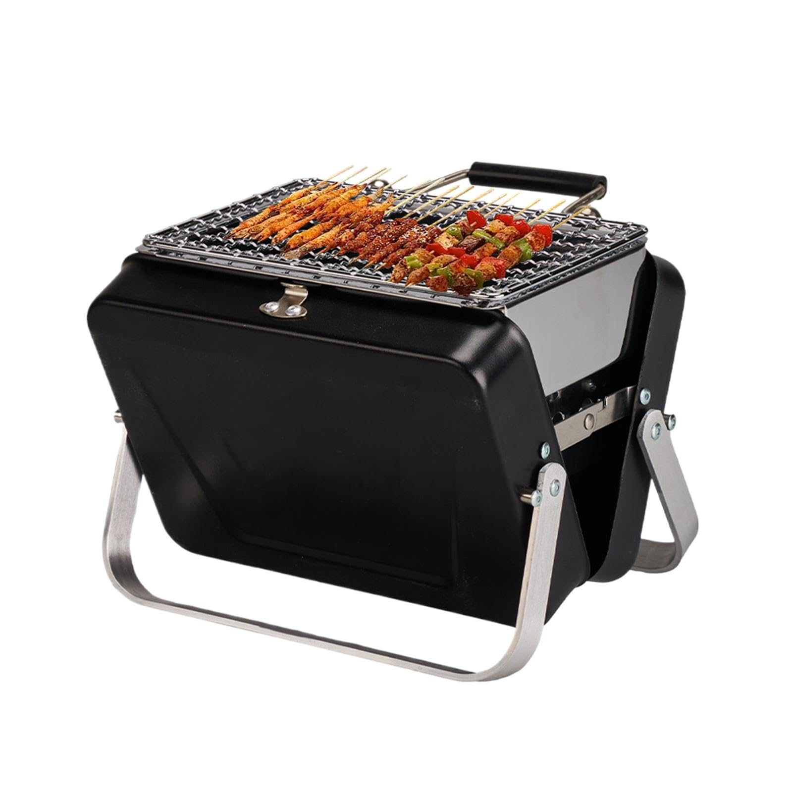 Amazon | バーベキューコンロ グリル V型 卓上グリル 焚き火台