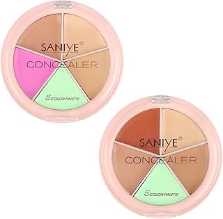 10 Color Correcting Concealer Palette, Full Coverage Cream Contours Colour Corrector Longwear Brightening Matte Finish Waterproof Makeup Kit for Tattoo Dark Circles Redness Scars Eye Bags