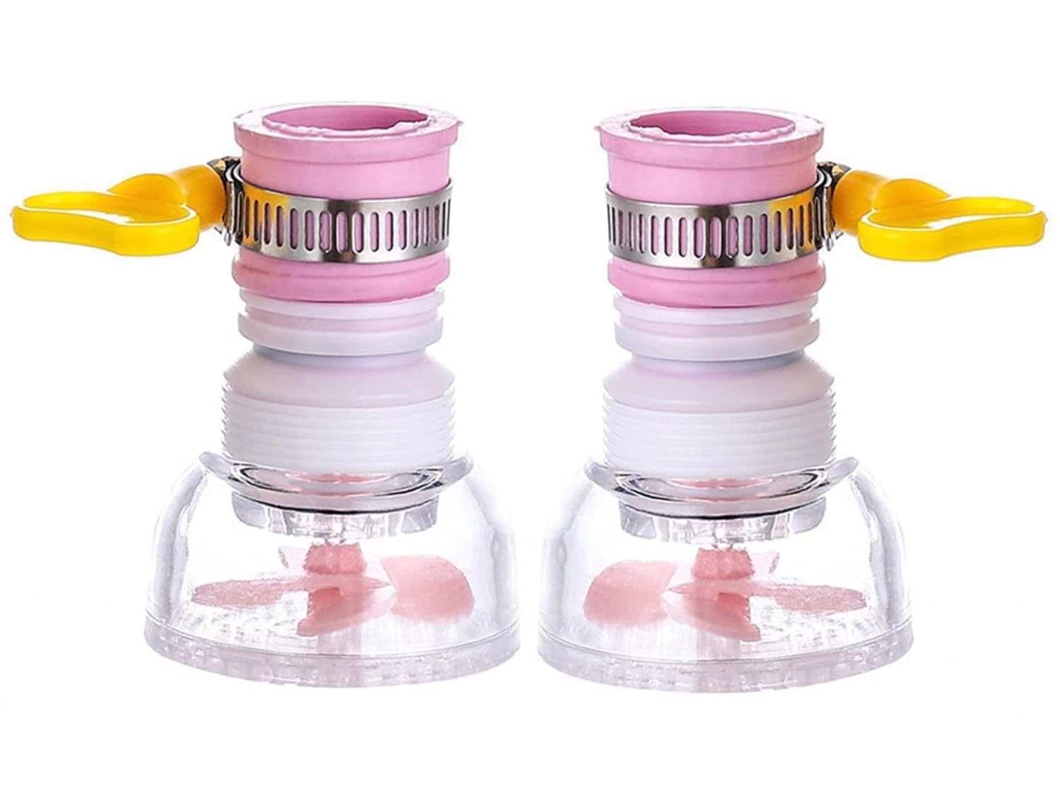 kitchen tap extension flexible sink faucet expandable water tap filter shower head rotatable nozzle adapter tap extender for sink tap accessories items tools smart gadgets fuvaro pack of 2