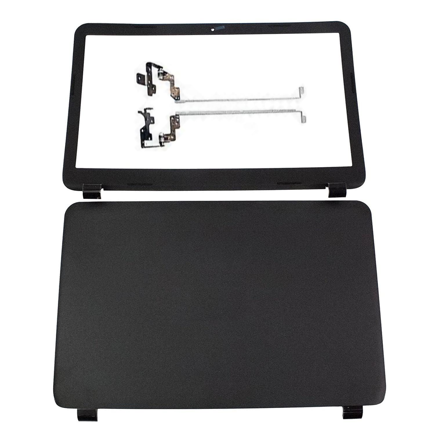 ULTRAZONE Laptop LCD Back Cover/LCD Top Cover with Front Bezel + Hings for Hp Pavilion 15-R, 15-G, Compaq 15-s, 250 G3, 255 G3 (Laptop Screen Assembly), Panel + Bazzel + Hinge