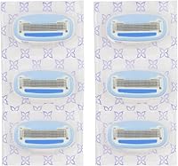 Vista 3 de Yaxa Basics Recambios de maquinilla de afeitar de 5 cuchillas para mujer, 6