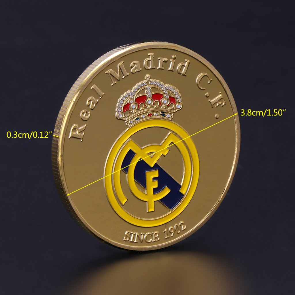 hetuioiyster Commemorative Coin Football Superstar Cristiano Ronaldo  Collection Arts Souvenir Alloy Hanging Pendant : Amazon.co.uk: Toys & Games