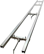 9 FT Rail Mill Guide System 3 Crossbar Kits Work with Chainsaw Mill