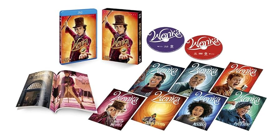 ウォンカとチョコレート工場のはじまり　初回限定LP ティモシー　シャラメ Amazon.co.jp: 【Amazon.co.jp限定】(初回仕様)ウォンカと