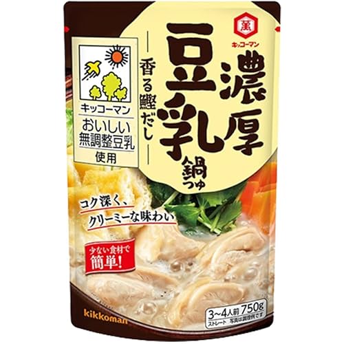 キッコーマン 濃厚豆乳鍋つゆ 香る鰹だし