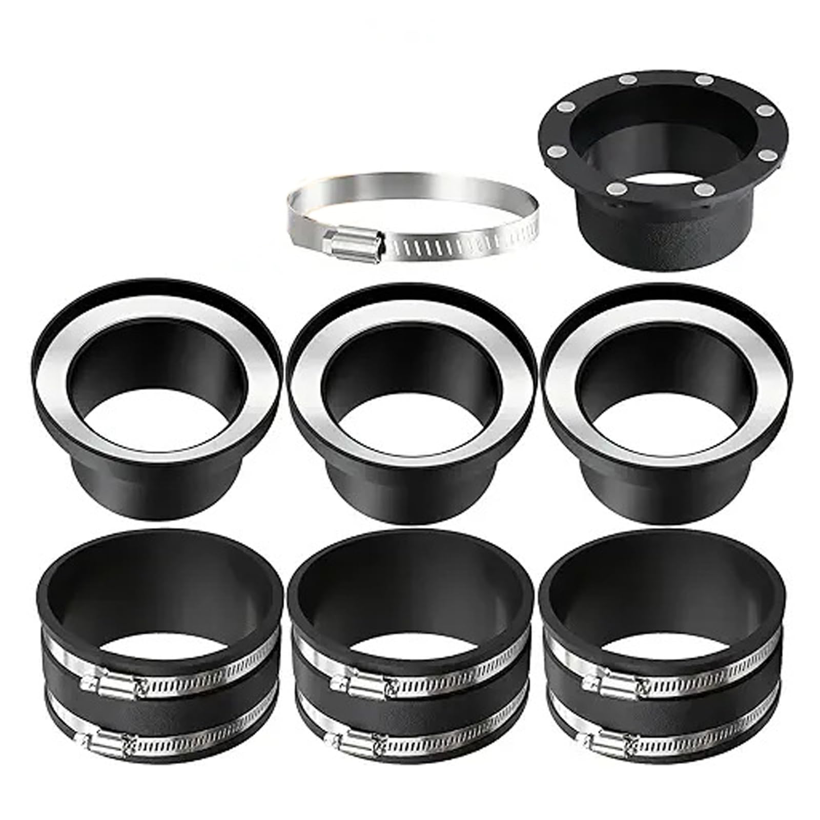 Kaeltsyn Hose Attachment Set 8Pieces Including Powerful Magnets For 4 Inch Workshop Setup Easy Assembly Removal