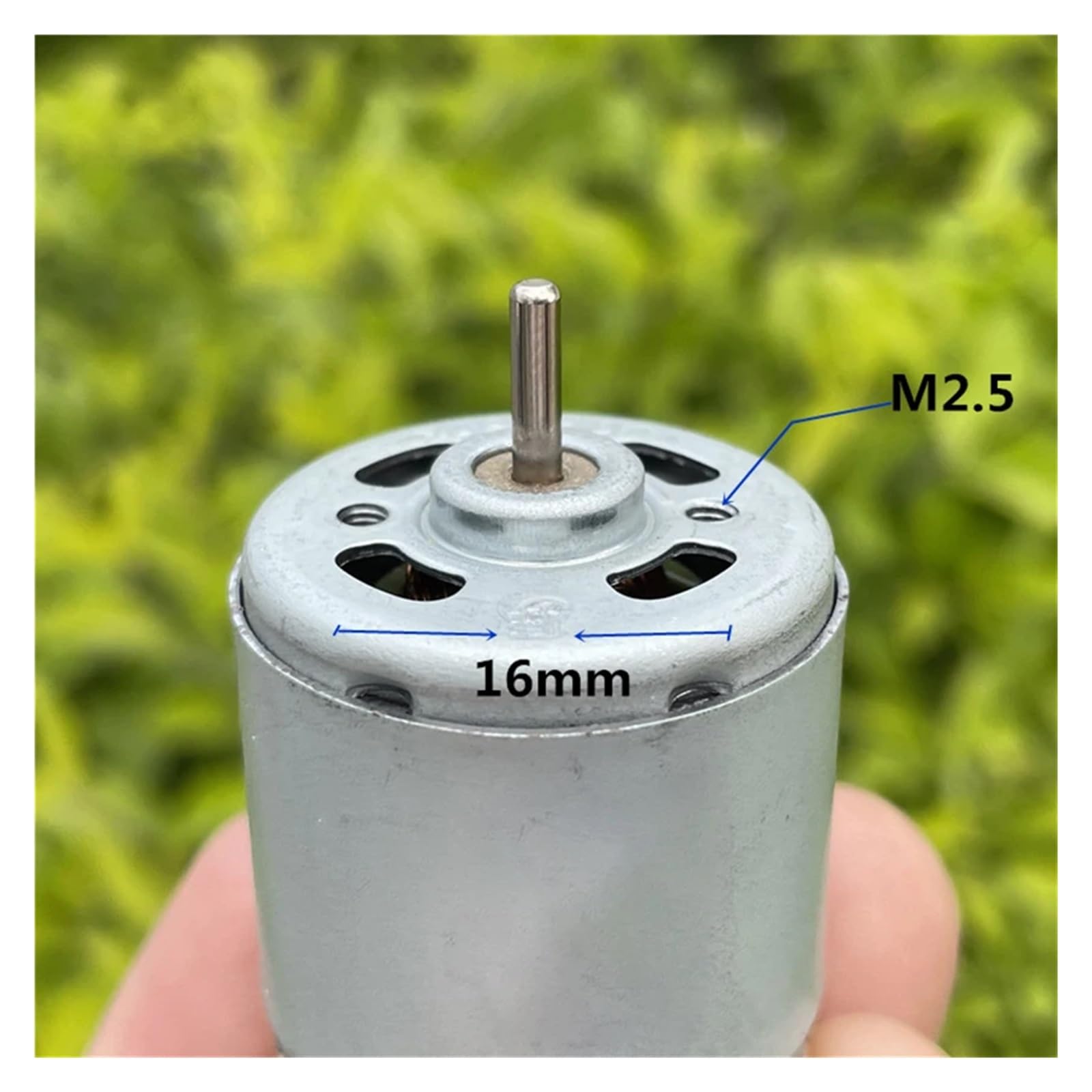 TSIOHKBS 27.5 * 32.5mm 1030101 RS 360 DC Electronic Starter 3V-12V 30700rpm High Speed Carbon Brush Electronic Starter Large Torque Toy Model Electronic Starter