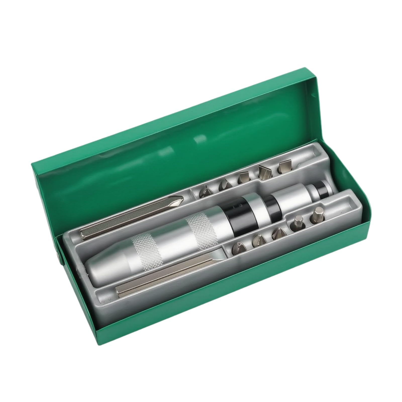 Giravite a Percussione Alta Durezza Per Viti Bloccate, Set di Cacciaviti a Percussione, Impugnatura Zigrinata, Autoriparazioni,