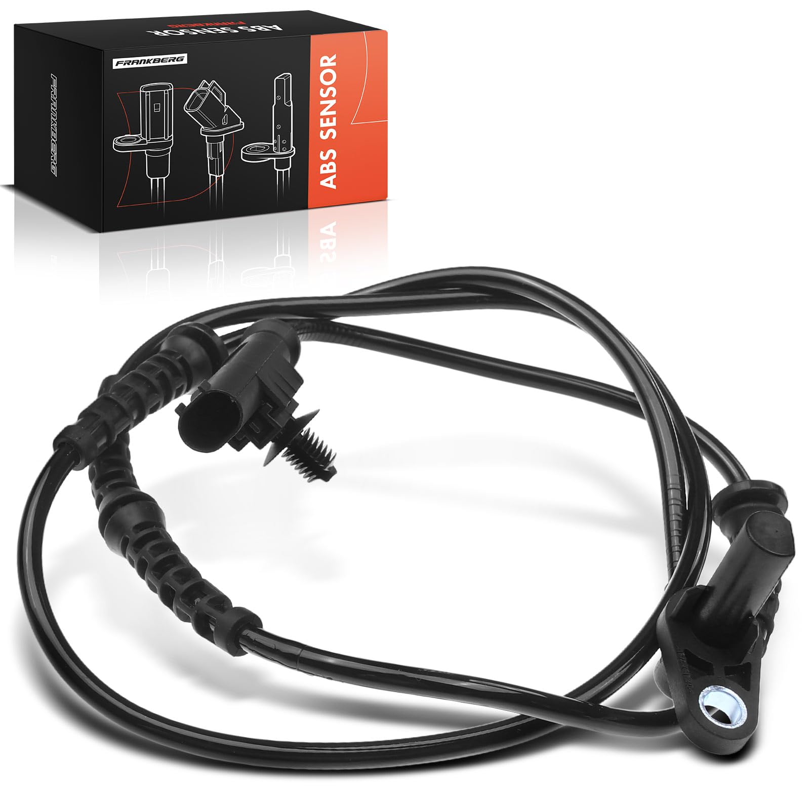 Frankberg Sensore Velocità Ruota ABS Sensore ABS Compatibile con Discovery IV L319 2.7 TD 4x4 3.0 TD 4x4 3.0 SDV6 4x4 3.0 4x4 5.0 V8 4x4 2009-2017 Replace# AH229E731AB,5S12780