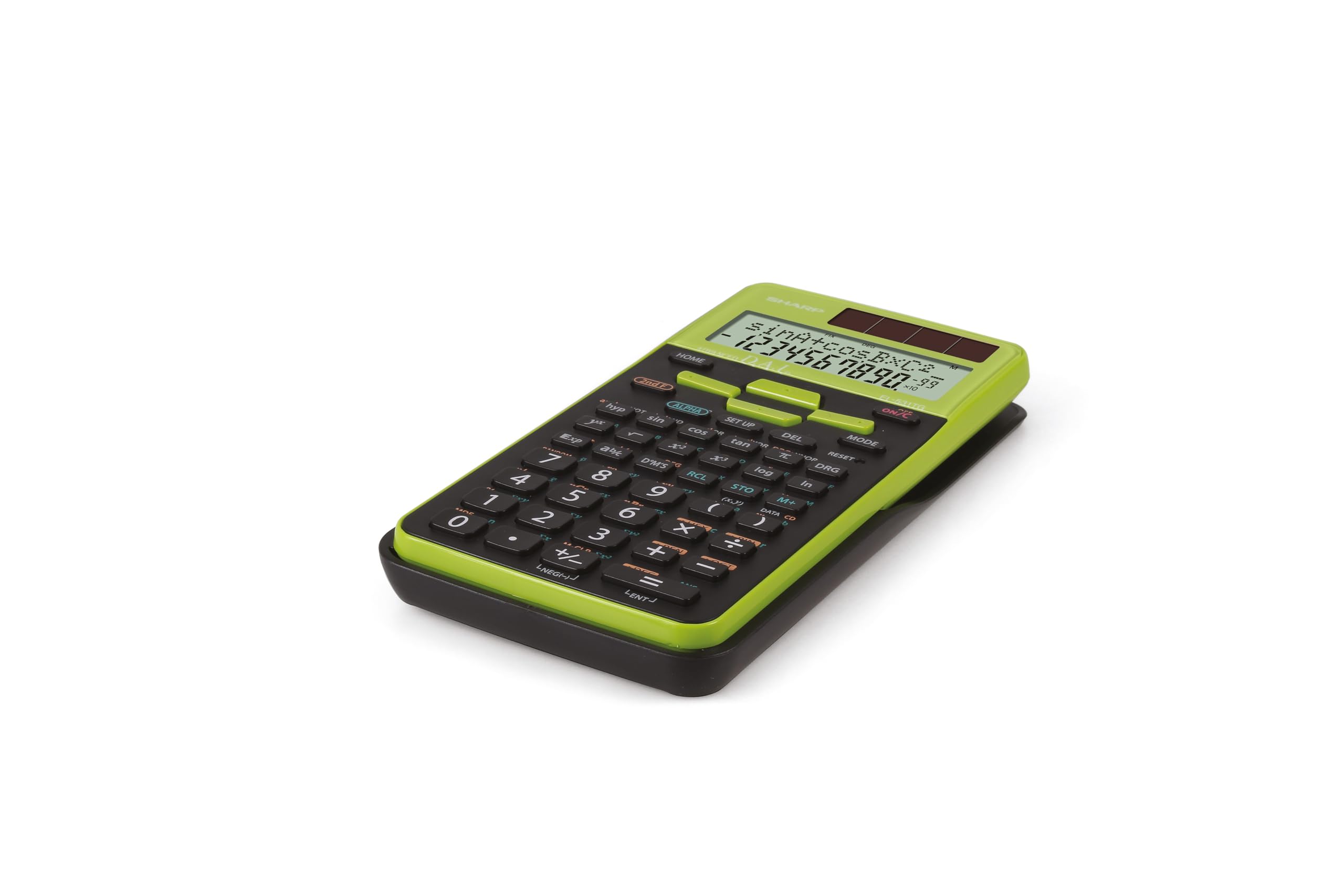 Calculatrice Scientifique Sharp EL-W550XG - 4 Lignes, Solaire/batterie, 12 Chiffres, Fonctions Avancées