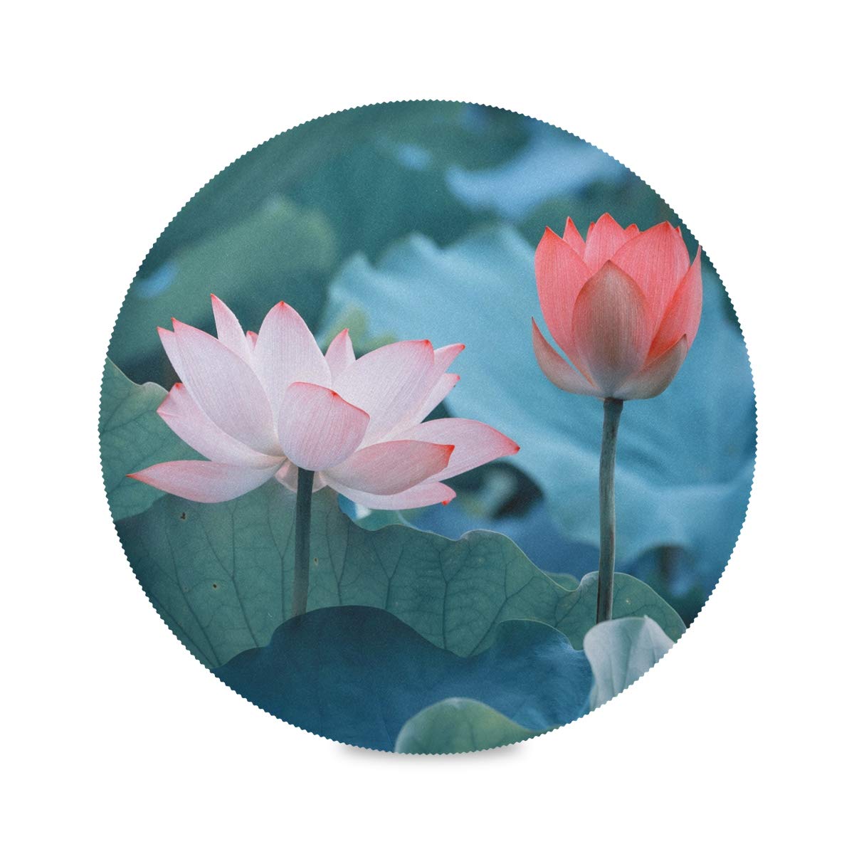 AUAUY Lot De 4 Sets De Table Lavables En Lin, Antidérapants Et Résistants à La Chaleur Pour