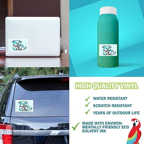 Miniatura 2 de Calcomanía de Doodle Mom, Goldendoodle, Bernedoodle, Labradoodle, Dog Mom, Doodle Mom, Calcomanías de vinilo impermeables para motocicleta y