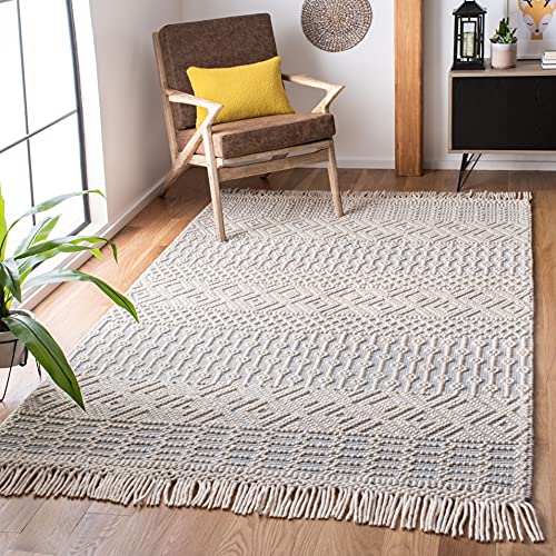 SAFAVIEH Natura Collection Area Rug - 5' x 8', Ivory