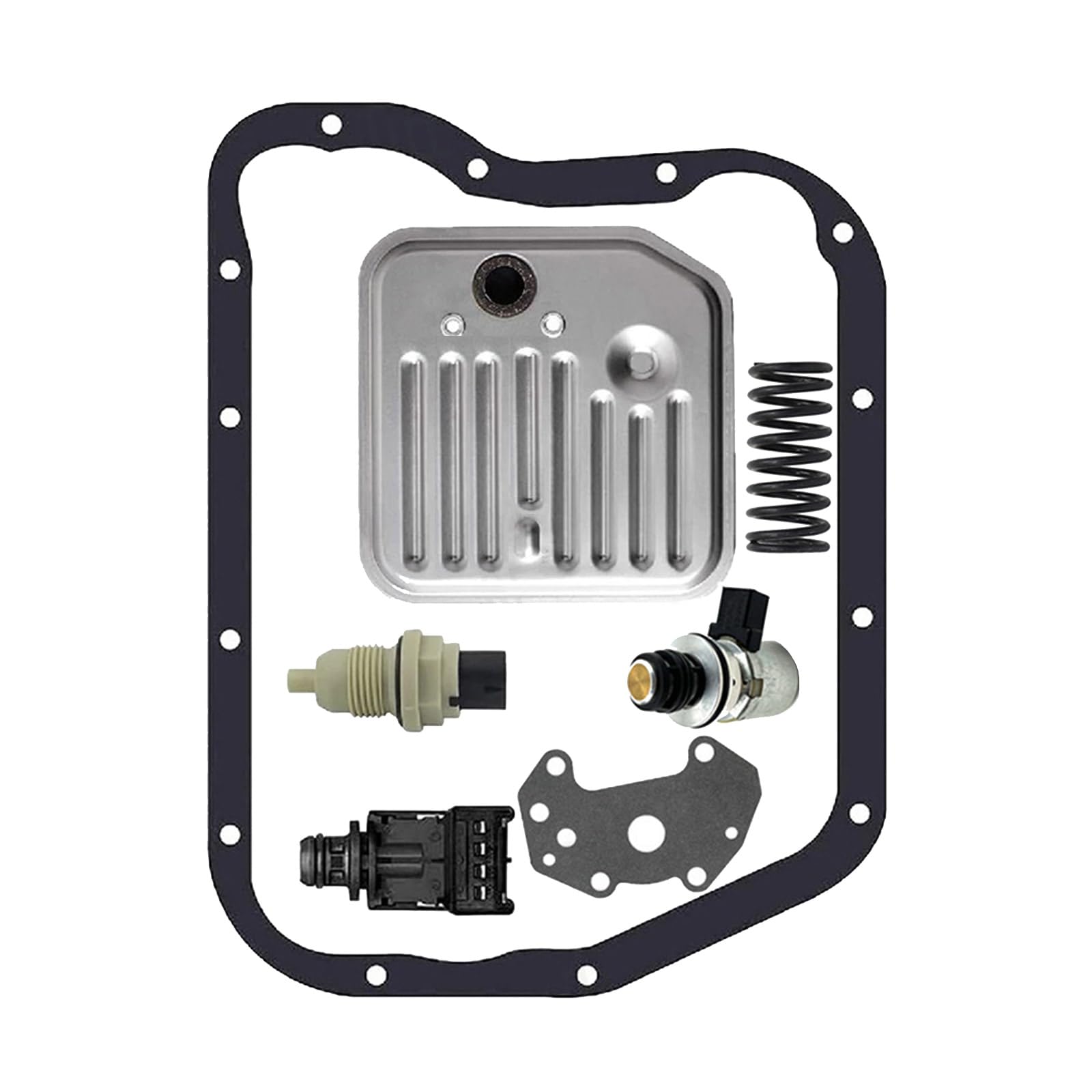 Juego de servicio de solenoide de cambios de transmisión para coche e instalación simple