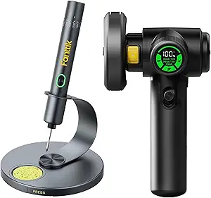 Fanttik T1 Max Soldering Iron Kit & Fanttik M10 ACE Cordless Angle Grinder Brushless