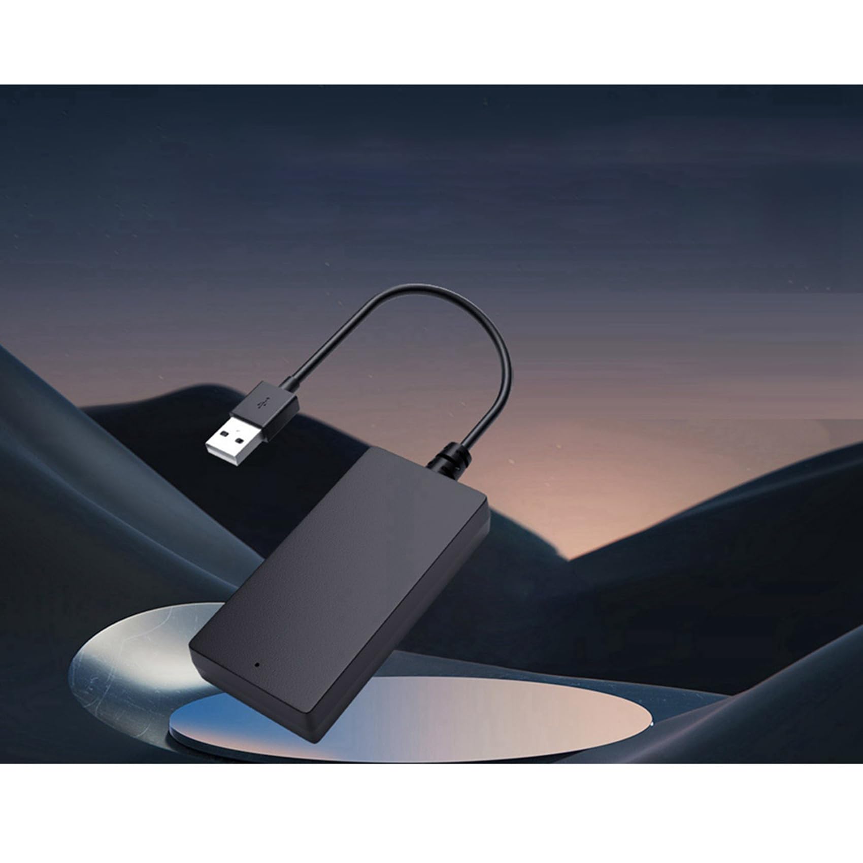 ISTOVO 4X Lien Plug and Play vers CarPlay sans Fil Android Auto Box Navigation de Voiture Interconnexion de Machine de Voiture Intelligente