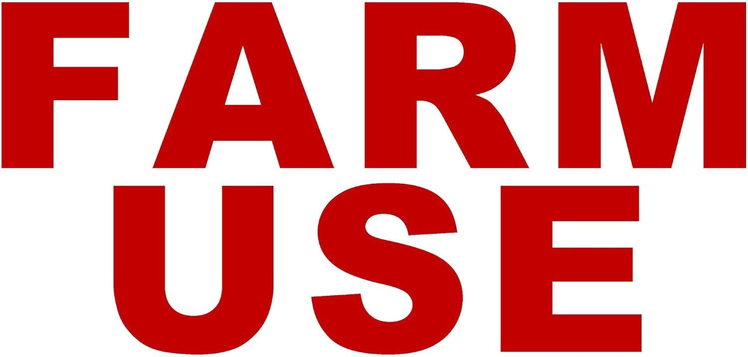 CafePress Farm Use Rectangle Sticker Rectangle Bumper Sticker Car Decal