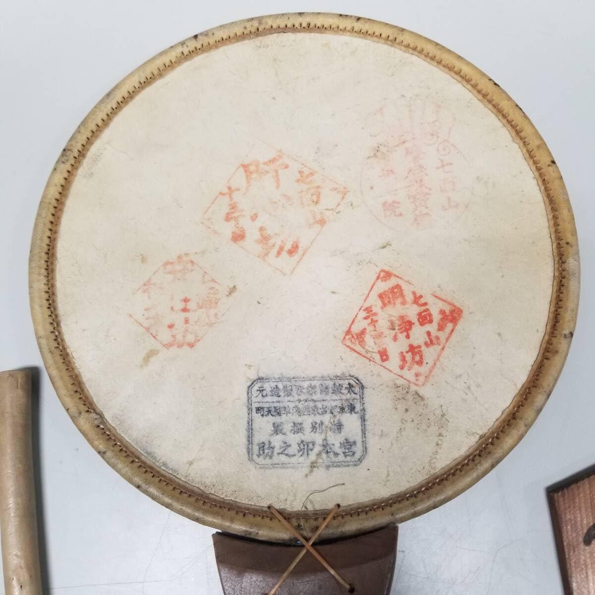 団扇太鼓　和太鼓　うちわ太鼓　手持ち太鼓　両面太鼓 諏訪楽器｜和太鼓販売