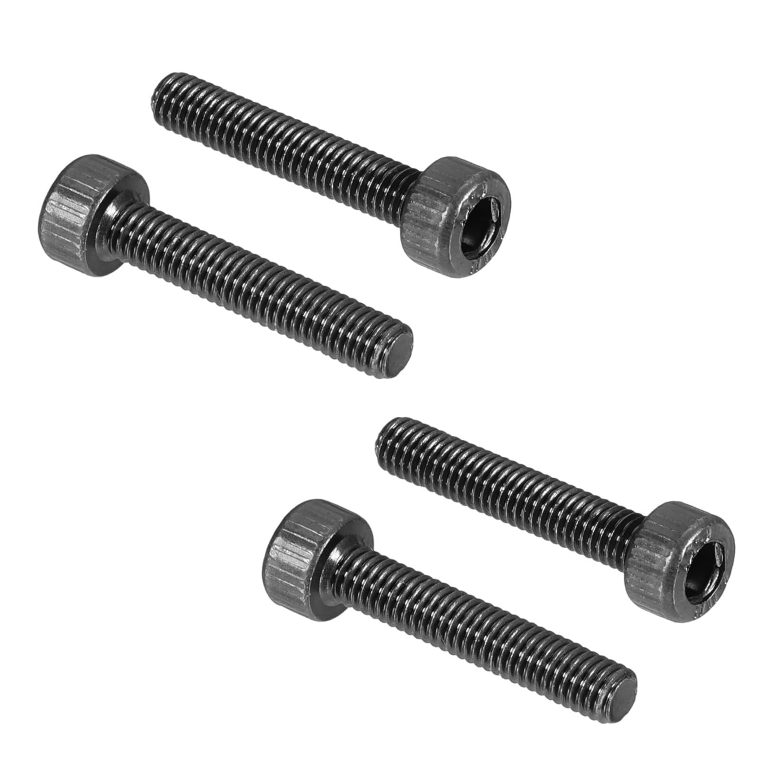 PATIKIL 100 Pcs M3 x 16 mm Hex Socket Head Cap Screws Bolts, 12.9 Grade Carbon Steel Socket Drive Screws, Black Oxide, Full Threads