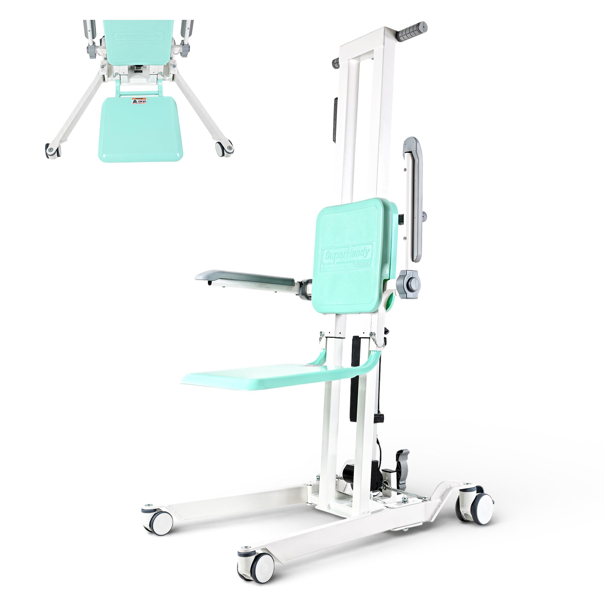 SuperHandy Sollevatore elettrico per trasferimenti, terra-in-piedi, 227 kg