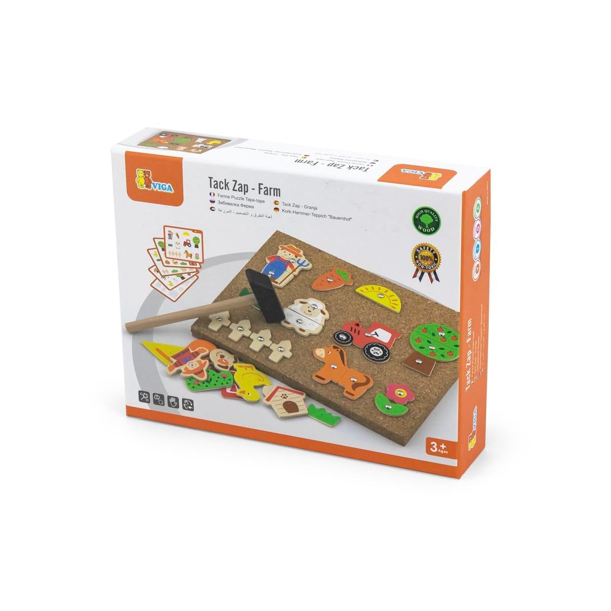 VIGATack Zap - Farm, Multicoloured, 516062