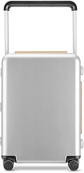 review YUEMAI Aluminum Alloy Luggage Hard Shell Carry-ons Wide Trolley Spinner Suitcase with TSA Lock - 20 inch