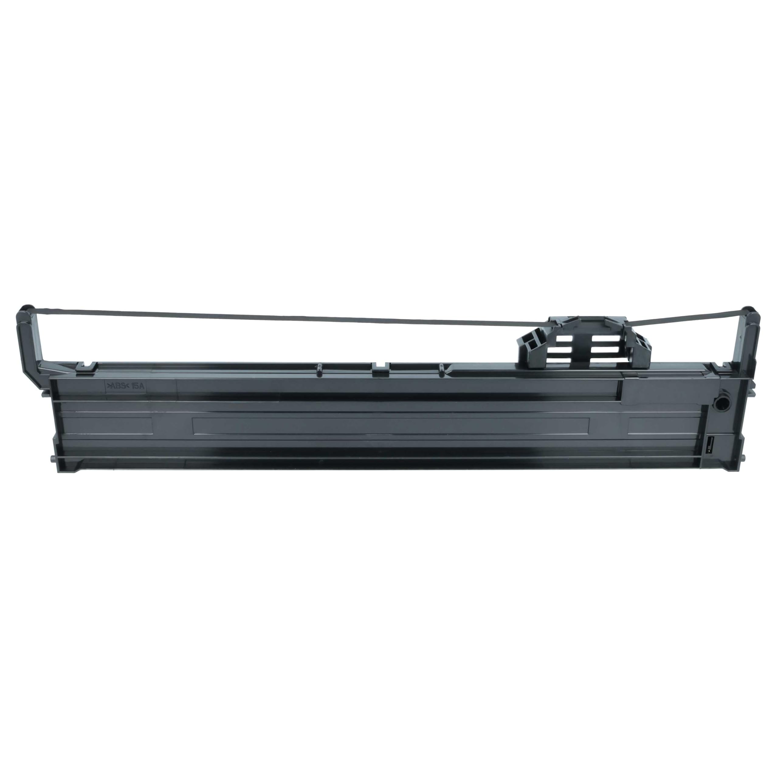 vhbw 5x Farbband Schriftband kompatibel mit Epson PLQ 20 | PLQ20, PLQ 20 D, PLQ 20 CS, PLQ 20 DM Nadeldrucker, Bondrucker - Schwarz