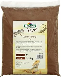 Dehner Terra Terrariensand, Körnung von 0.2 - 1 mm, 5 kg, rot product image