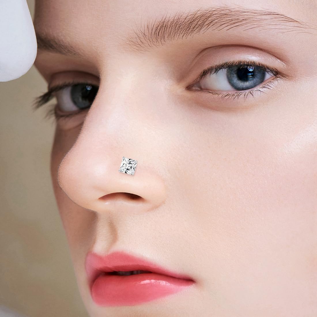 Set De 12 Piercings De Nez Acier Chirurgical Zircon 3mm - Anneaux Et Studs Pour Septum/Narine - Bijoux Hypoallergéniques Pour Homme Et Femme