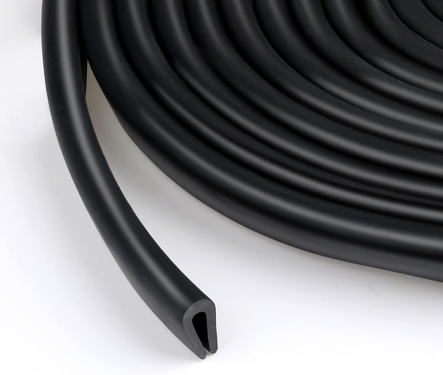 Rubber U Channel Edge Trim, Door Edge Seal Strip, Rubber Edge Trim