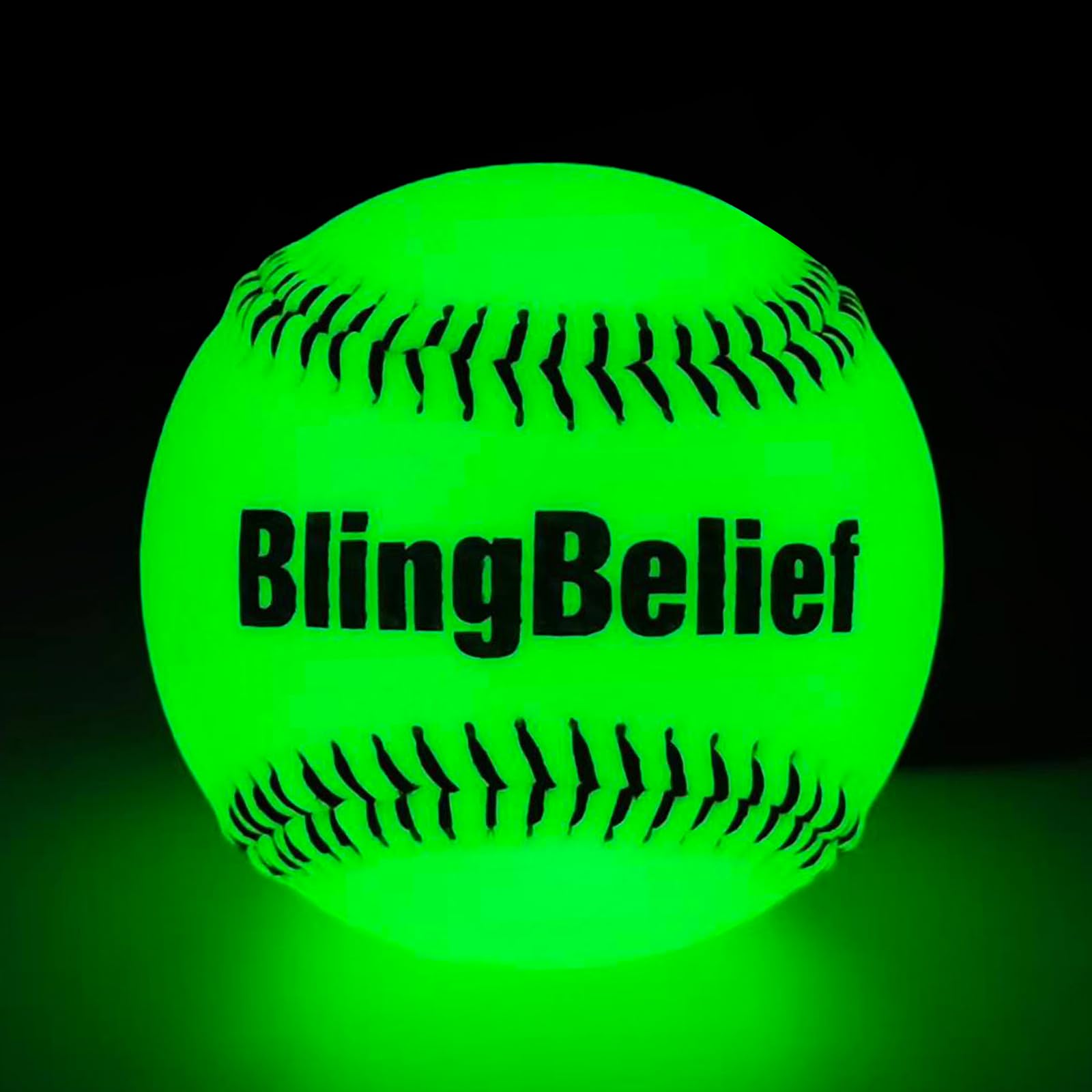 Super Bright Glow in The Dark Baseball,Soccer Ball,Volleyball,Football, Light Up Luminous Baseball, Official Size and Weight Football, Recreational Use Practice Volleyball